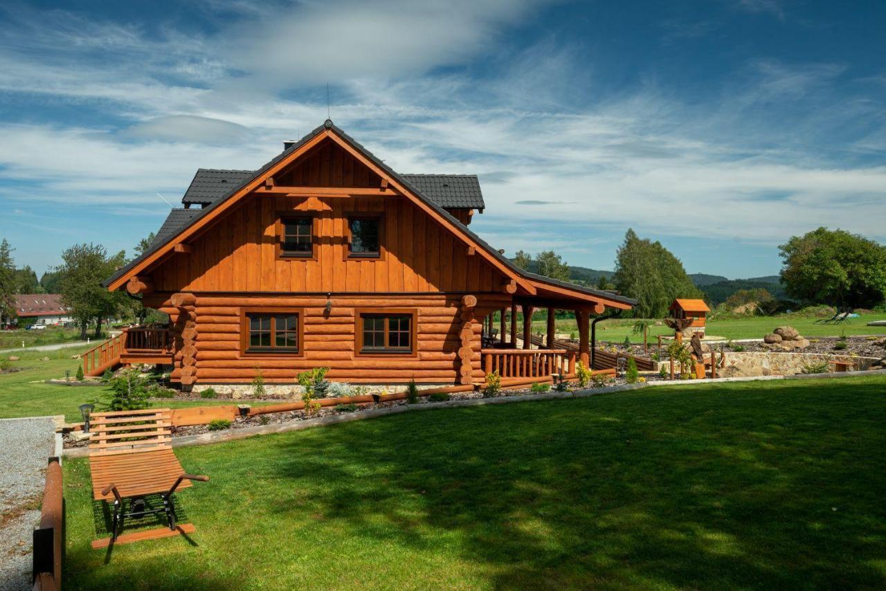 Apartmány Srub Výtoňka Lipno Přední Výtoň Exterior foto