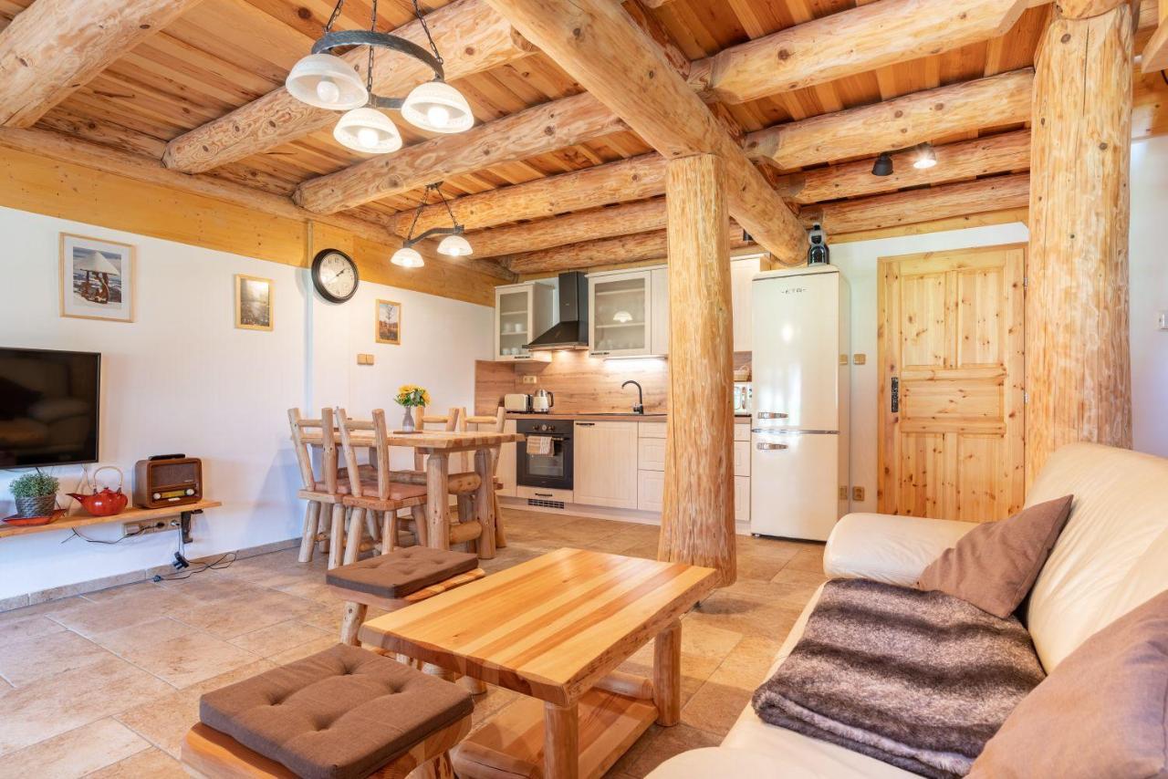Apartmány Srub Výtoňka Lipno Přední Výtoň Exterior foto